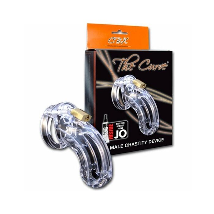 Cb-x the curve chastity cage clear