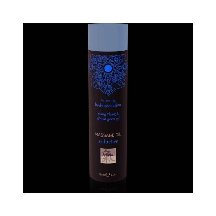 Shiatsu massage oil seductive - ylang ylang & wheat germ oil 100ml