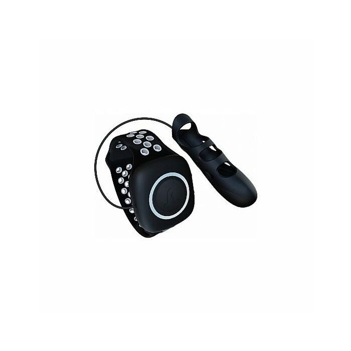 Touché vibrating finger sleeve - l - black