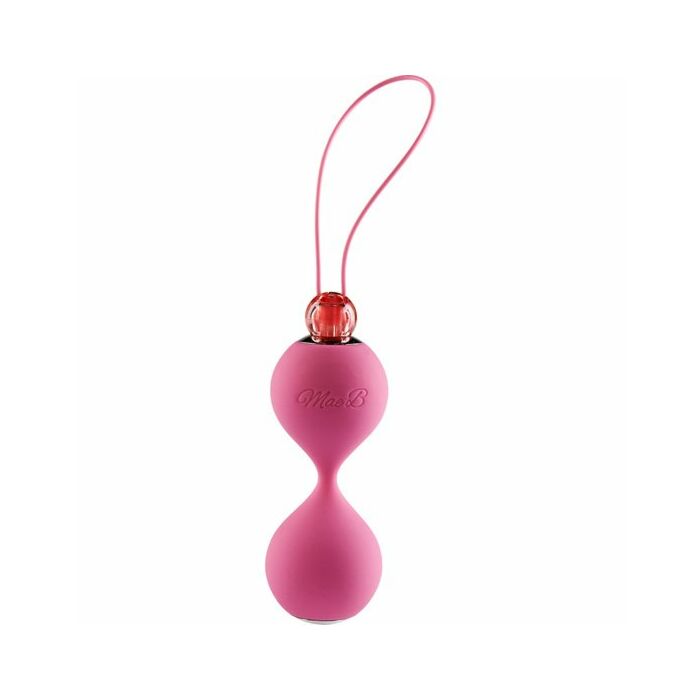 Soft touch vibr love balls pink
