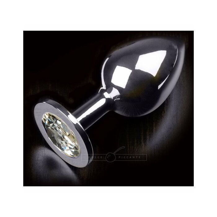 Jewellery large silver diamond