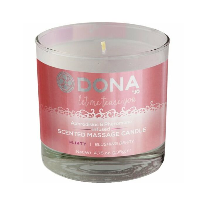 Dona massage candle blushing berry 135 g