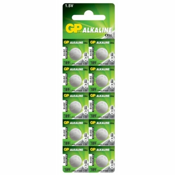 Gp alkaline cell battery lr54 1.5 v