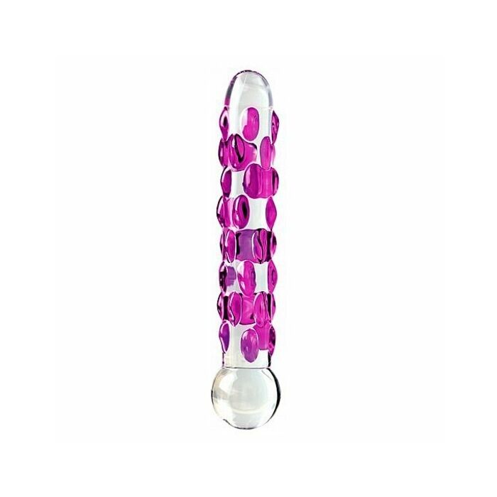 Icicles number 07 hand blown glass massager