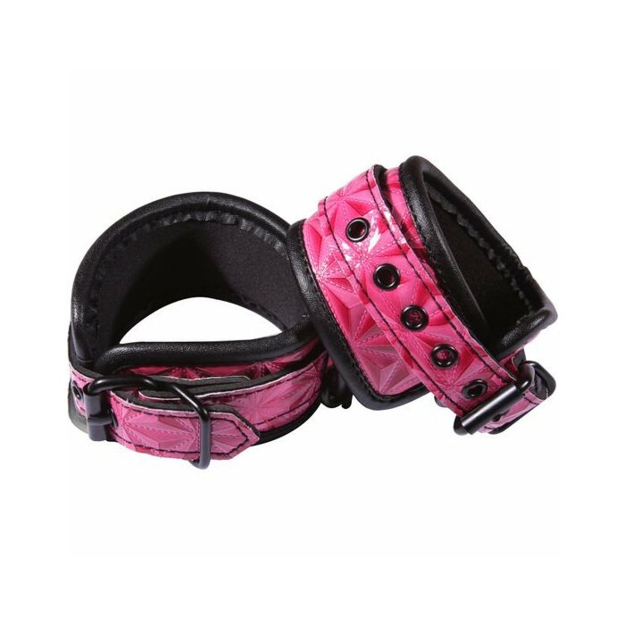 Sinful wrist cuffs pink
