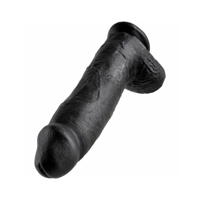 King cock 12 inch with balls black