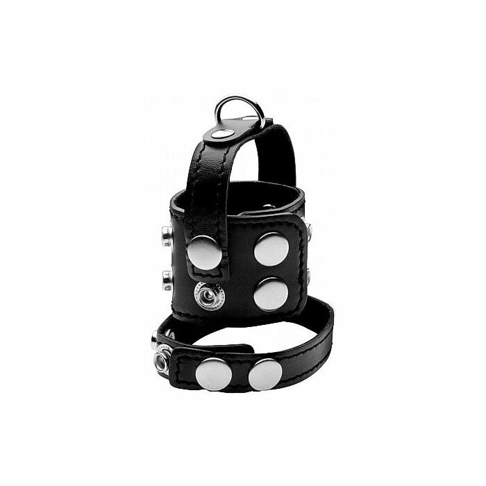 Cock strap and ball stretcher