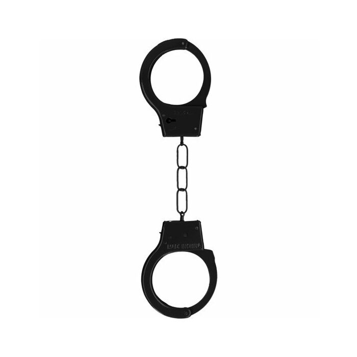 Metal handcuffs black