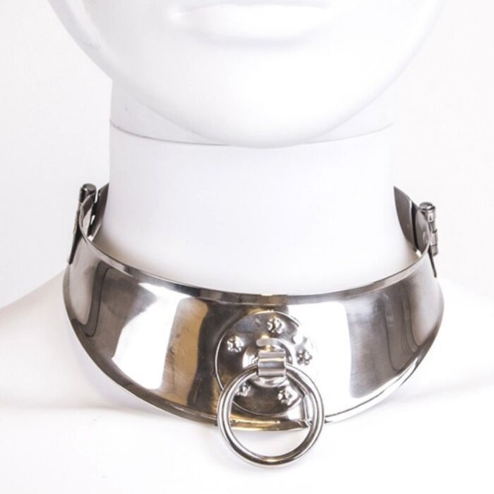 Metalhard restricted slave collar