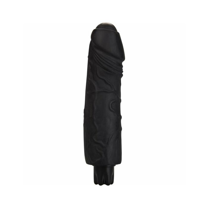 Realistic skin vibrator big size black