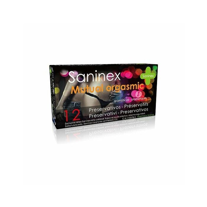 Saninex condoms mutual orgasm 12 units