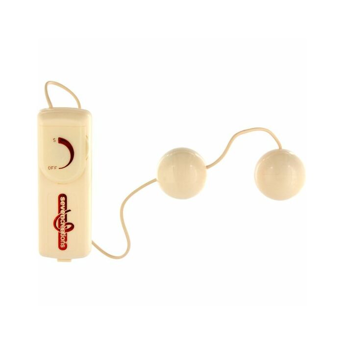 Vibrating balls white