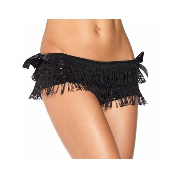 Black Sequin Panties