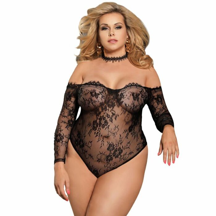 Subblime queen plus half sleeve teddy