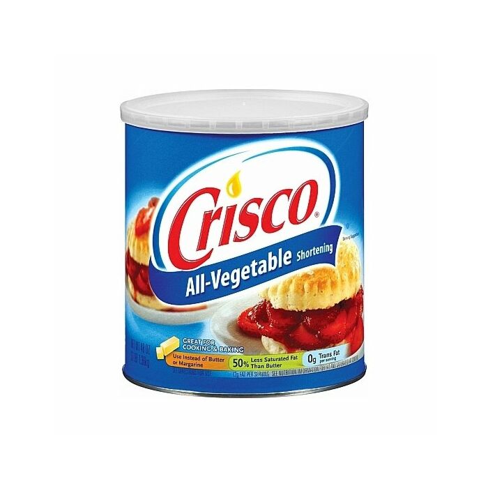 Crisco all-vegetable shortening - 1360gr