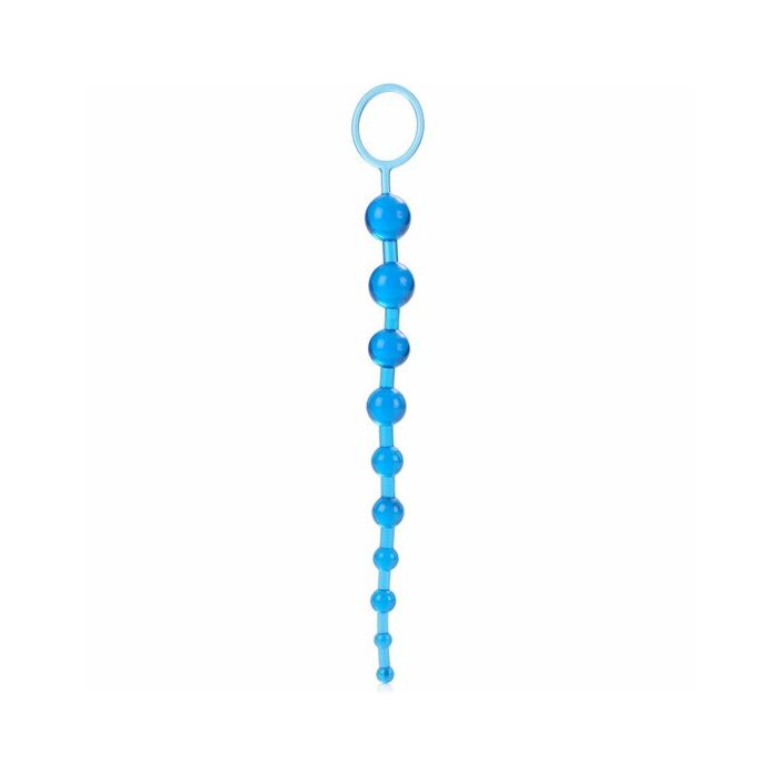 X-10 beads blue