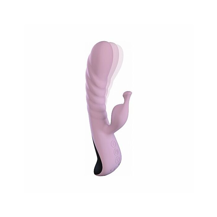 Mini trigger silicone vibrator - pink