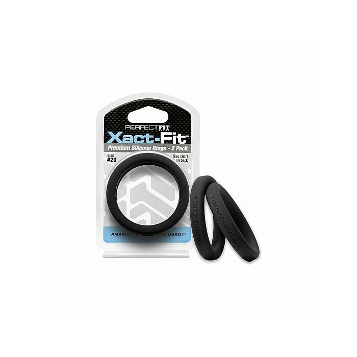 Xact-fit Pack: Perfect Fit Rings (Black)