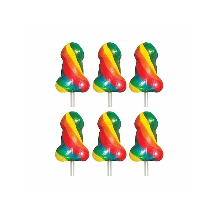 Rainbow pops - 6 pack