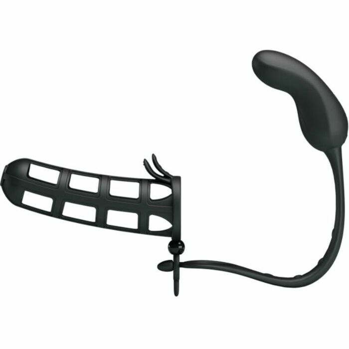 Pretty love - hercules 2 penis sheath vibrating anal massager