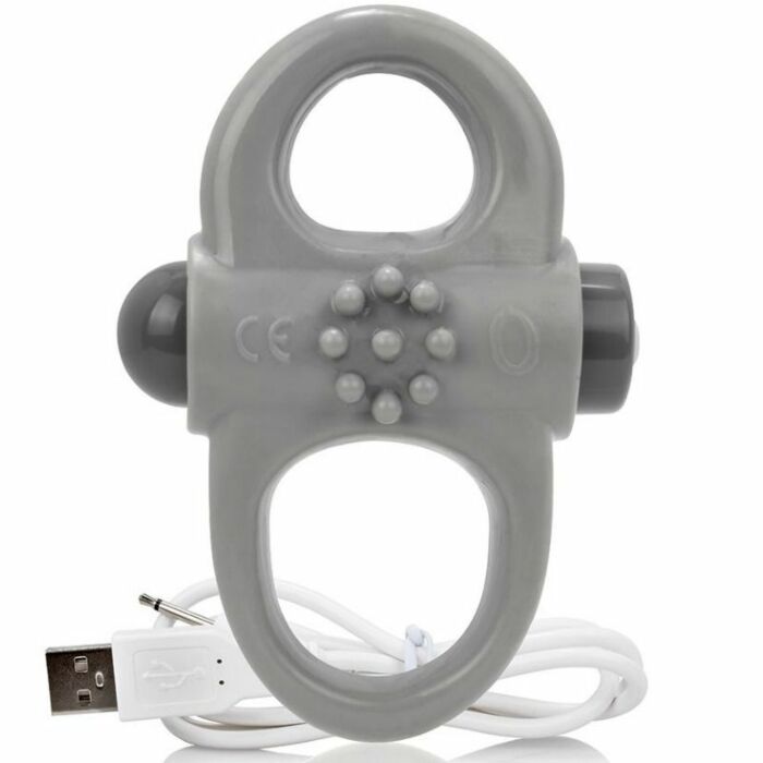 Screaming o rechargeable and vibrating ring yoga grey