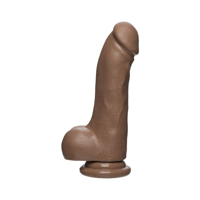 Master dildo firmskyn 19 cm -  marrón