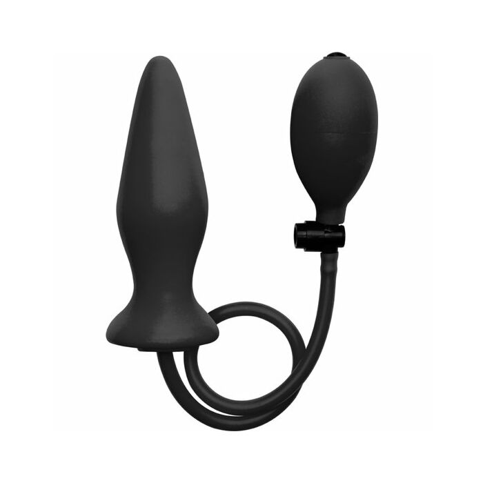 Ouch inflatable silicone plug black
