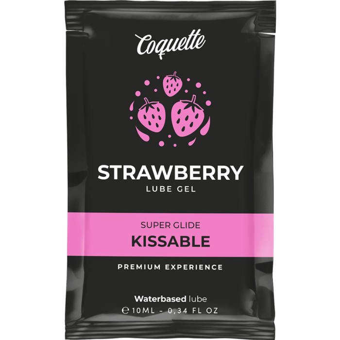 Coquette Cosmetics - Strawberry Kissable Lubricant 10ml