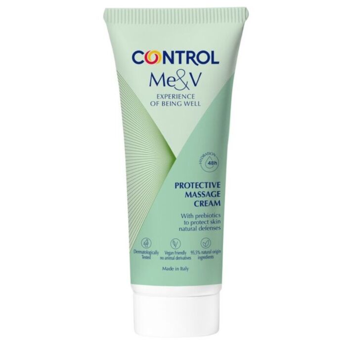 Massage Cream Control with Prebiotics 150 ml - Sensuality and Protection