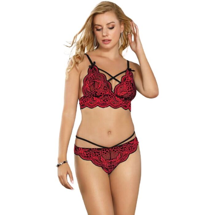 Fiery Lace Set