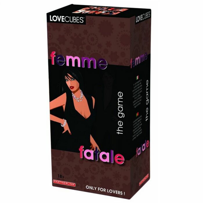 Femme fatale Love game cubes