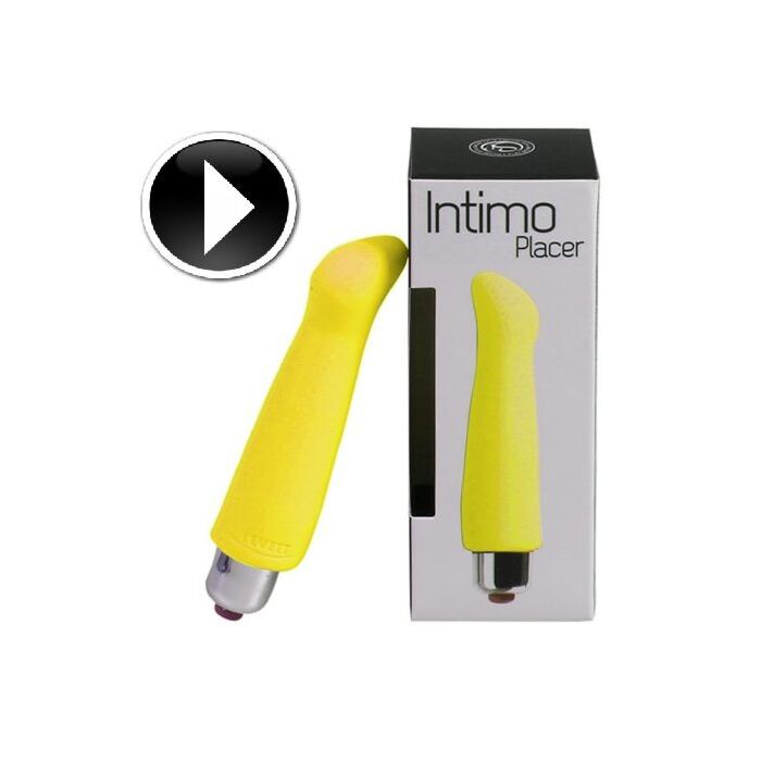 Mini vibrator yellow intimate pleasure