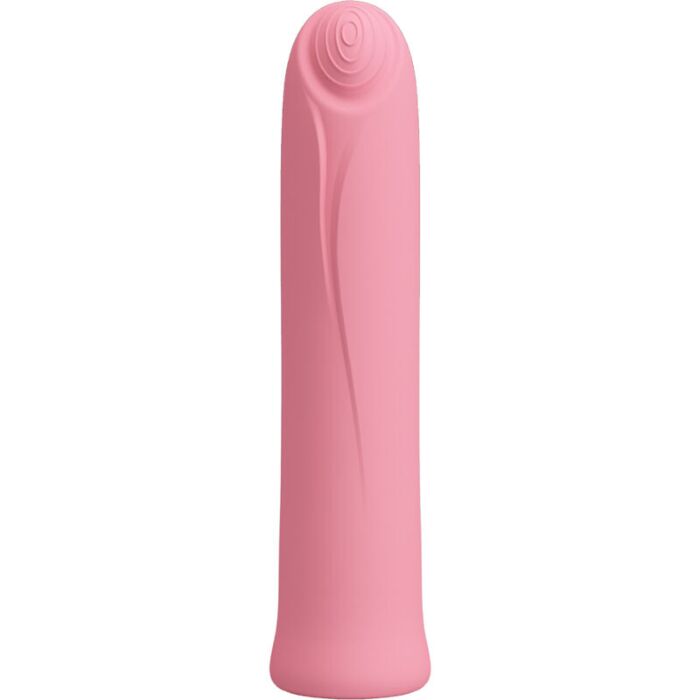 Pretty Love Curtis Mini Silicone Pink Vibrator - 12 Vibration Modes