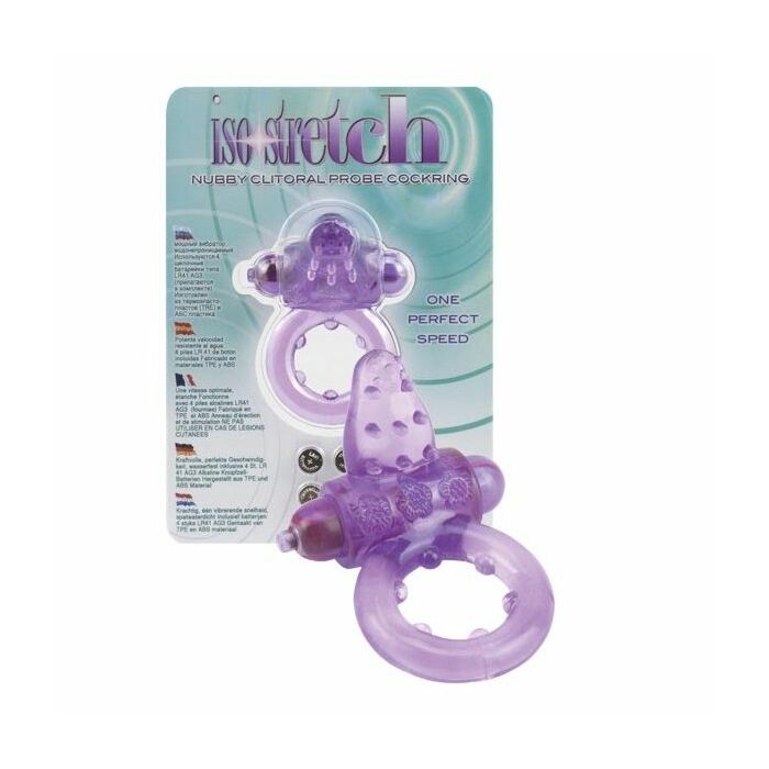 Iso strech lilac vibrating ring