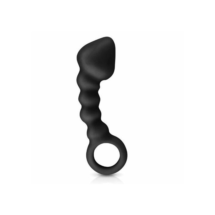 Buttplug asss cork 10 cm black p-spot