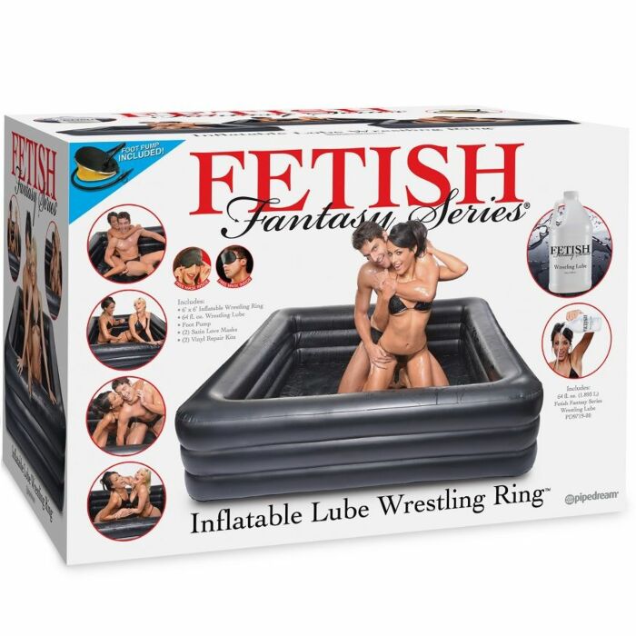 Inflatable Wrestling ring lubricated struggle