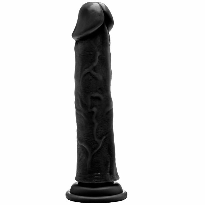 Real rock realistico 016 black dildo 235 cm