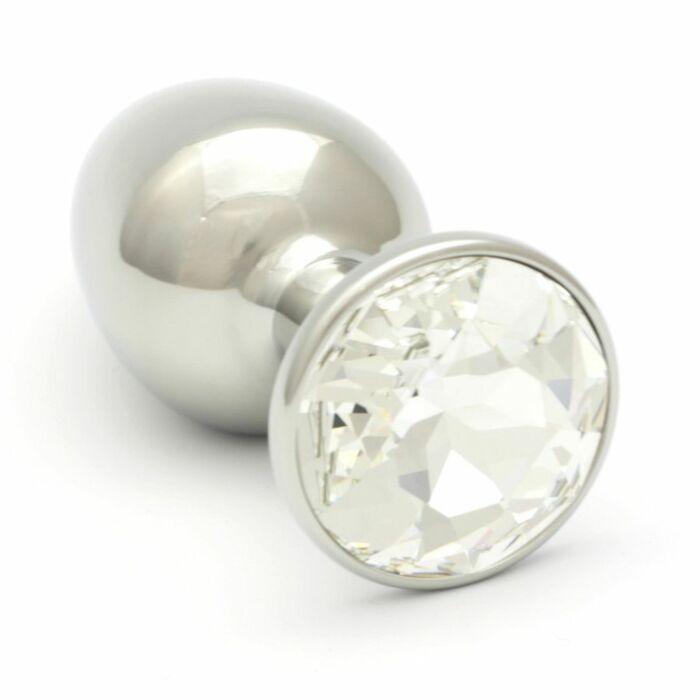 Swarovski crystal anal plug 75 cm / 27mm