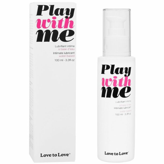 Love to play with me intimate love water based lubricant 100ml