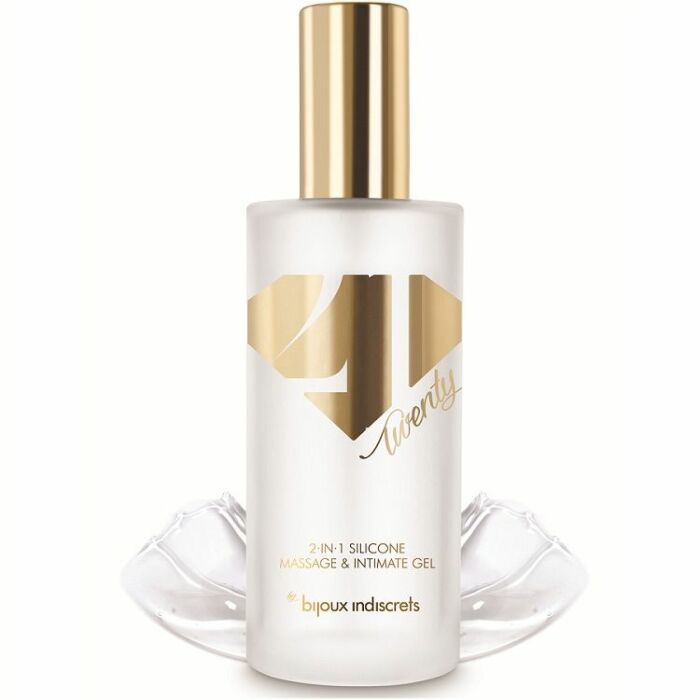 Bijoux twenty one 2 in 1 intimate massage oil silicone