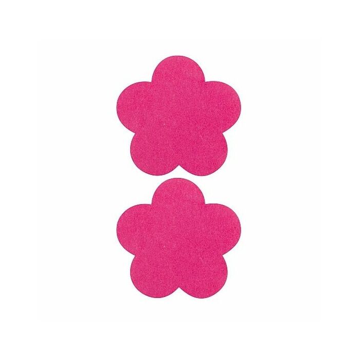 Adhesives Nipples pink flower
