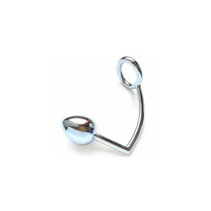 Metalhard ring with anal hook 45mm