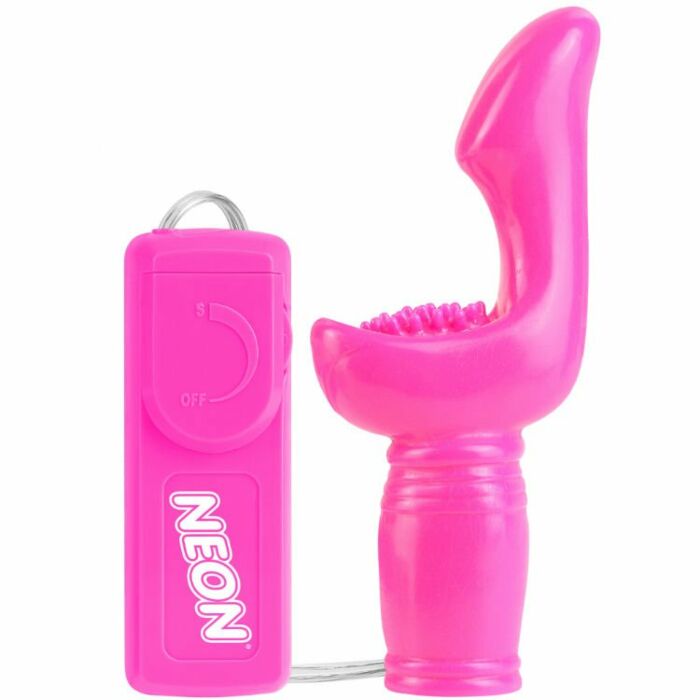 Neon pink vibrator sexy snuggler