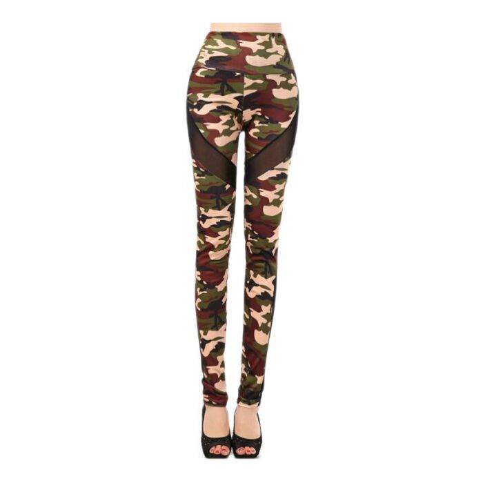 Queen lingerie camouflage legging