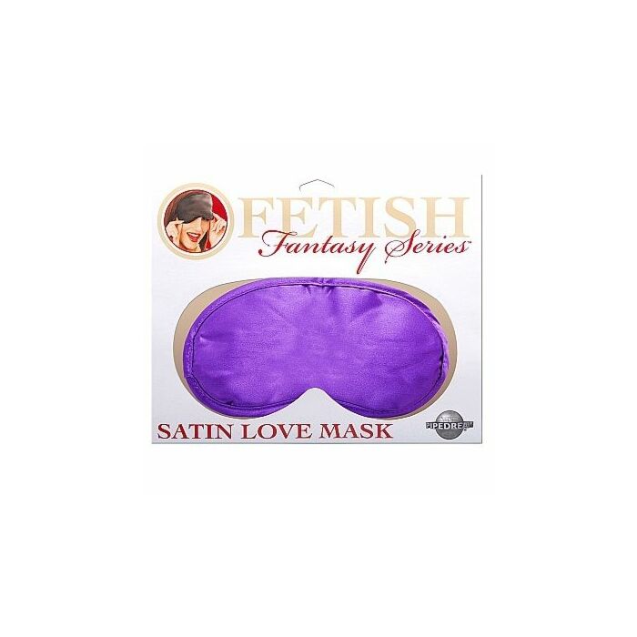 Fetish fantasy purple satin mask