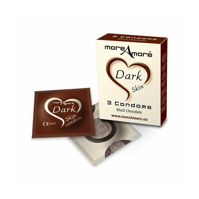 MoreAmore chocolate condoms 3 pcs