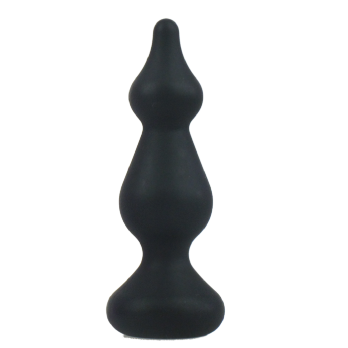 Amuse anal plug black silicone s 100 10cm