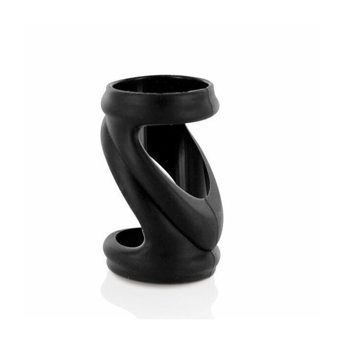 Penis sheath svelte black wet