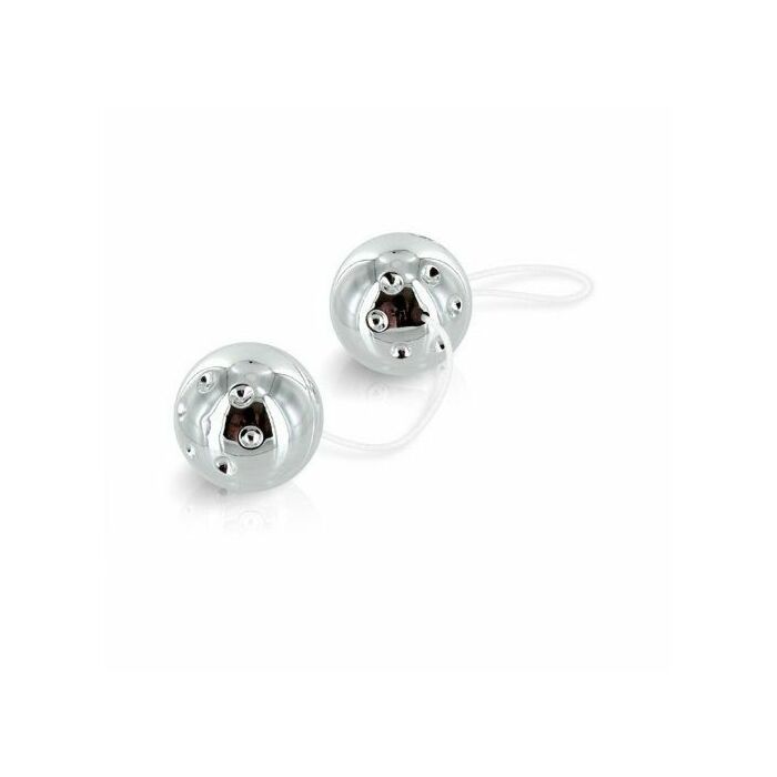 Geisha balls silver silver shades