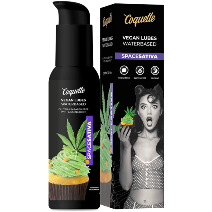 Vegan lubricant Space Sativa 100ml - Coquette Chic Desire